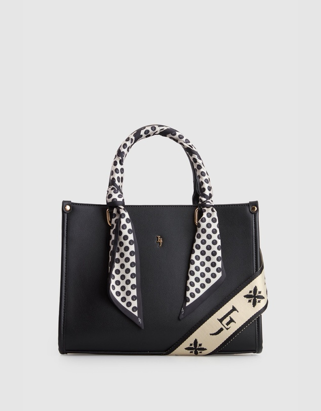 Laura Jones - Small Tote Bag With Scarf