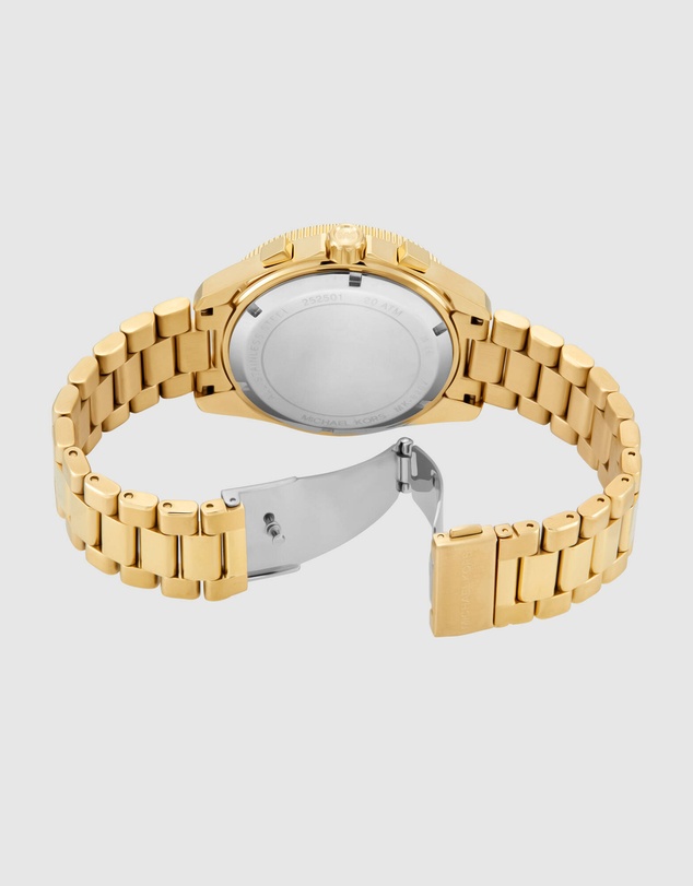 Michael Kors - Maritime Gold Tone Chronograph Watch
