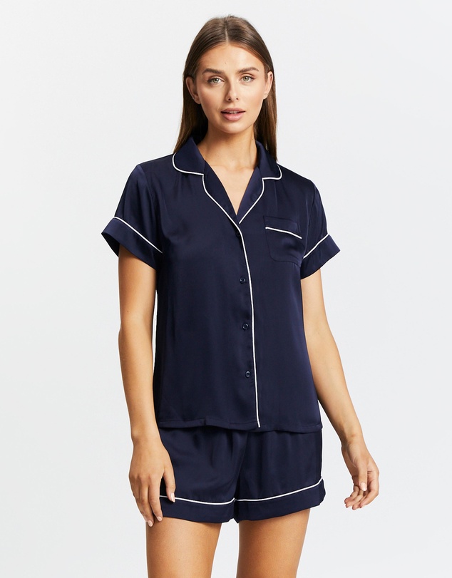 Atmos&Here - Lilah Short Satin PJ Set