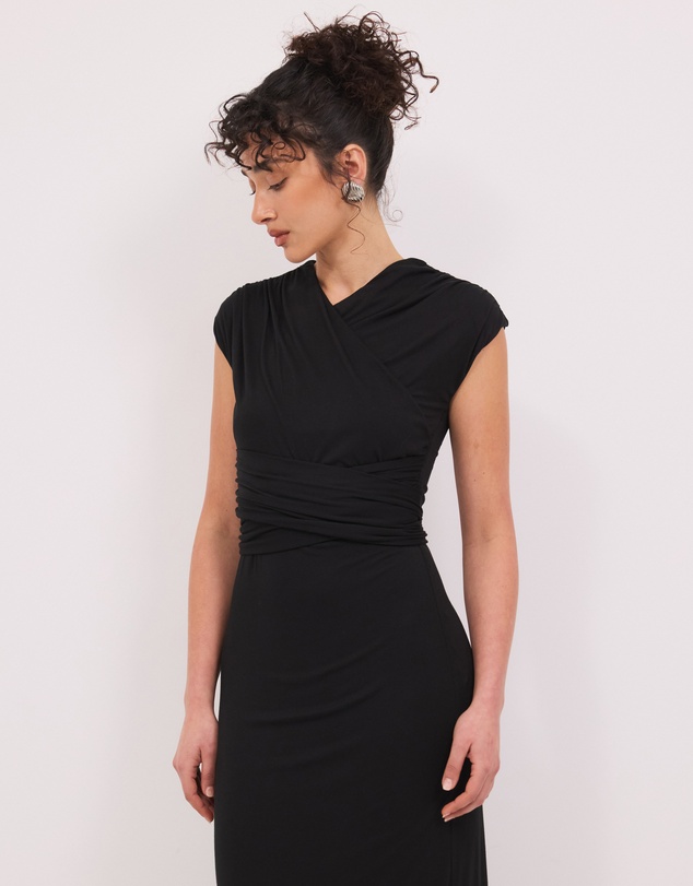 Calli - Lexi Wrap Maxi Dress