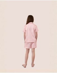 Gingerlilly - Rebecca Judd x Gingerlilly Mini Camilla Cotton Short PJ Set
