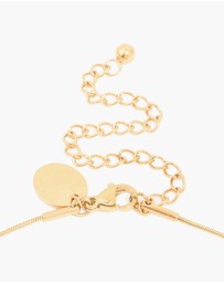 Lovisa - Waterproof Gold Plated Stainless Steel Freshwater Pearl Pendant Necklace