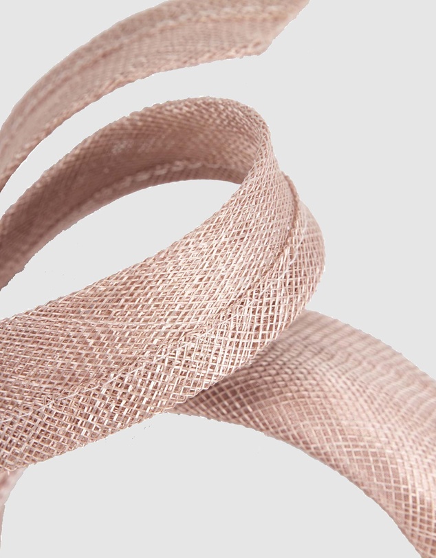 Max Alexander - Dusty Pink Sinamay Bow Racing Fascinator Headband