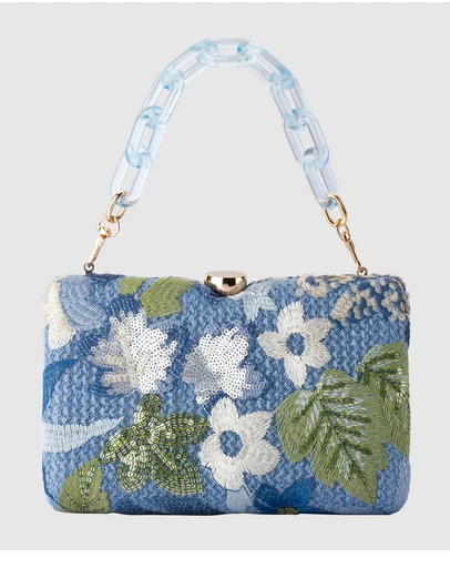 Olga Berg - Greta Floral Clutch