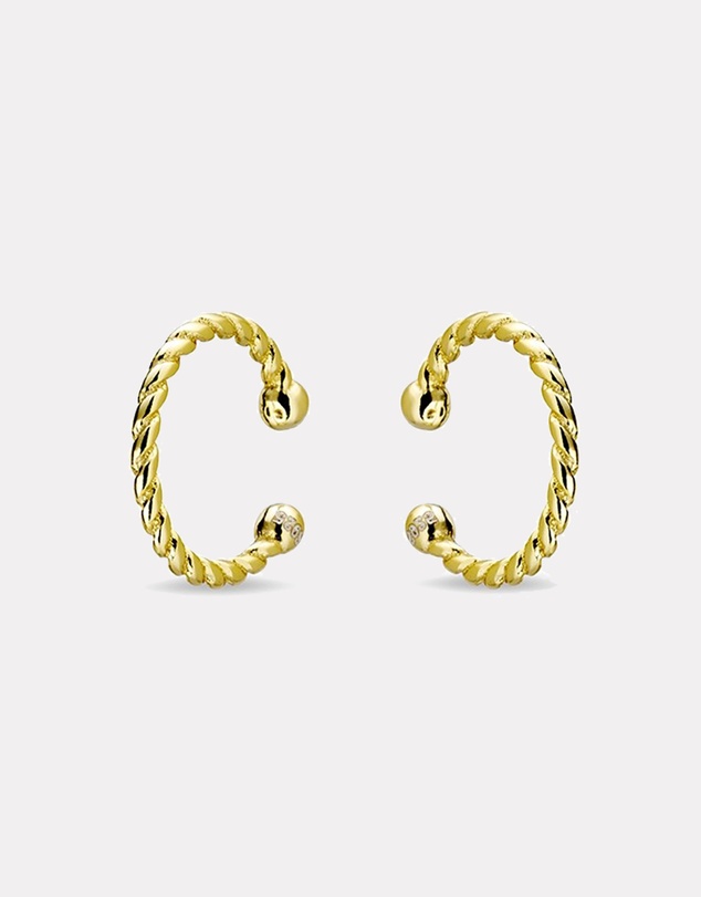 Ichu - Twisted Helix Cuff Gold