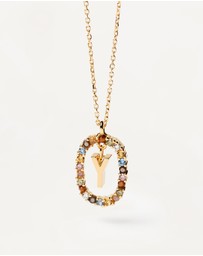 PDPAOLA - Letter Y Necklace