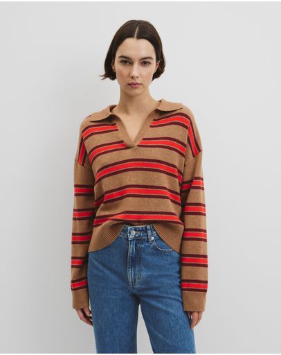 Vivid Cherry Stripe
