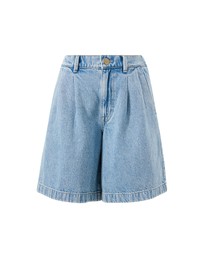 Ceres Life - Sylvie Longline Pleat Denim Short