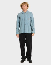 RVCA - Mens Seer Overshirt Long Sleeve Shirt