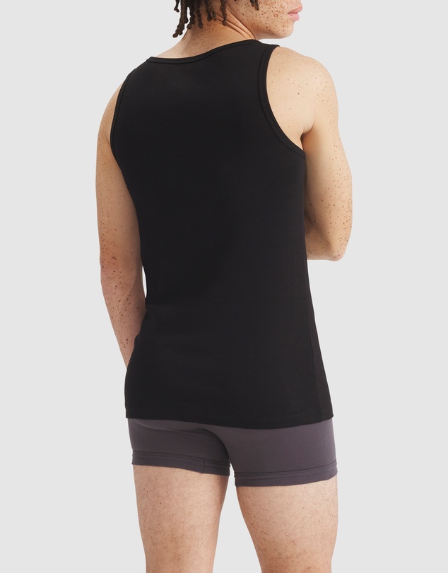 adidas Originals - 2 Pack Comfort Cotton Rib Tank Top