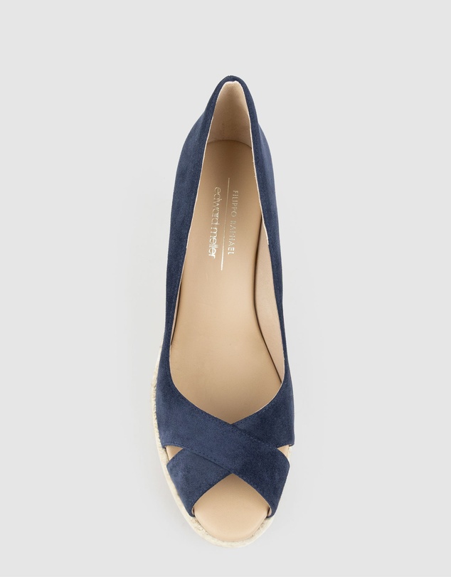 Edward Meller - MAGNOLIA Peep Toe Pump Espadrille