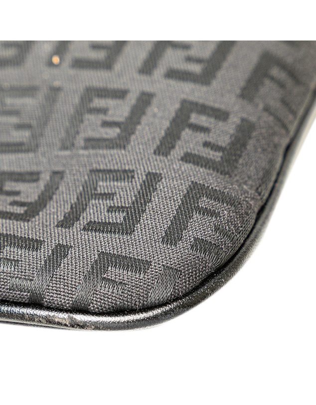 Fendi - Pre-Loved Zucchino Canvas Crossbody