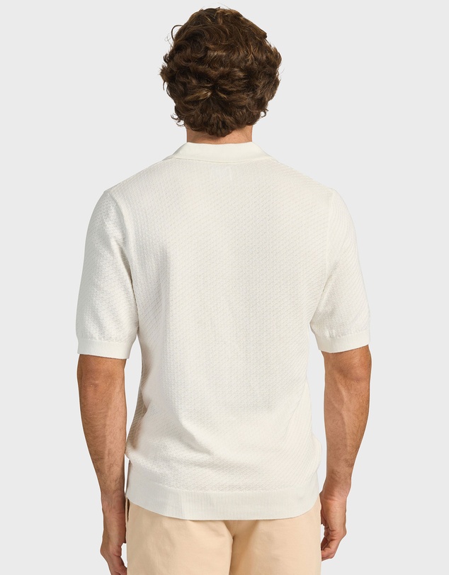 Academy Brand - Jonny Textured Knit Polo
