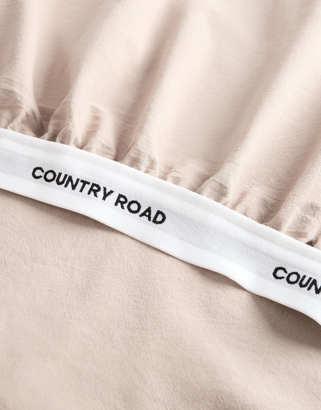 Country Road - Brae Australian Cotton King Fitted Sheet