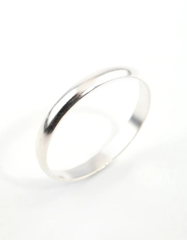 Lovisa - Sterling Silver Plain Band Ring