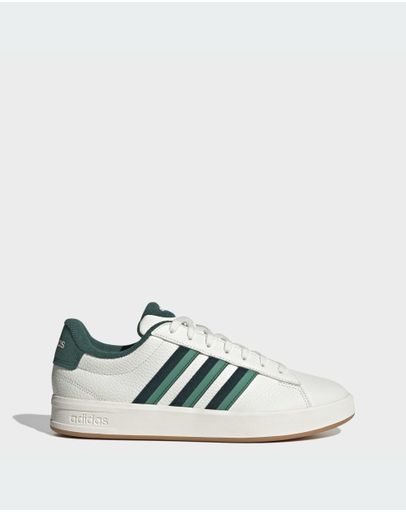 Core White / Aurora Ivy / Semi Court Green