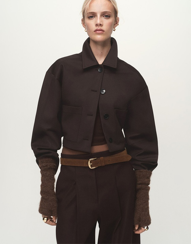 M.N.G - Pleated Wide Leg Trousers