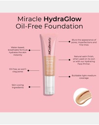 MCoBeauty - Miracle Hydra Glow Oil-free Foundation - Natural Tan