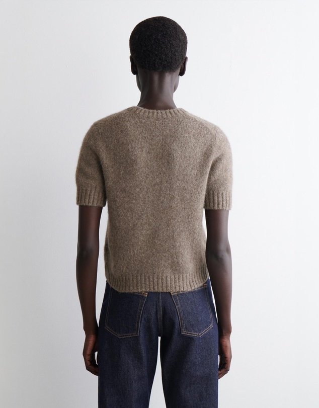 COS - Knitted Alpaca-Blend T-Shirt