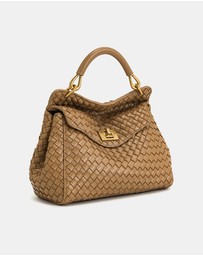 JW PEI - Lucia Classic Top Handle Woven Bag