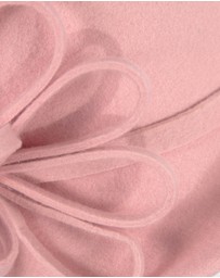Max Alexander - Winter Felt Pink Cloche Hat