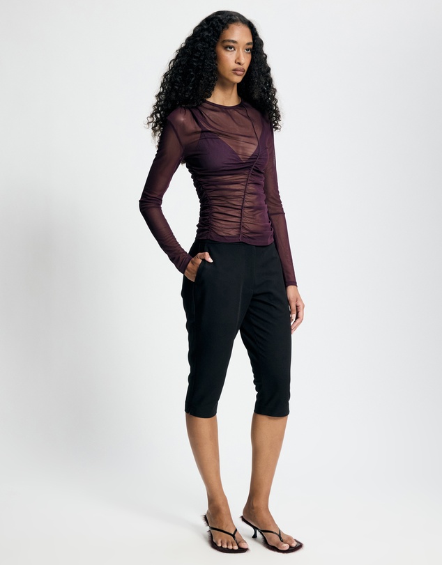 Lover - Cassandra Long Sleeve Mesh Top