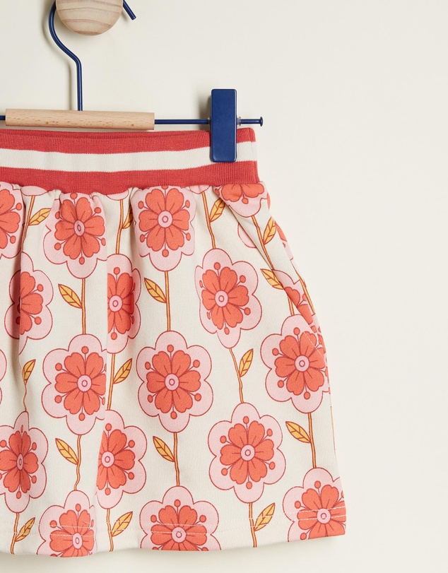 PLAY etc - Juniper Floral Mini Skirt - Kids-Teens