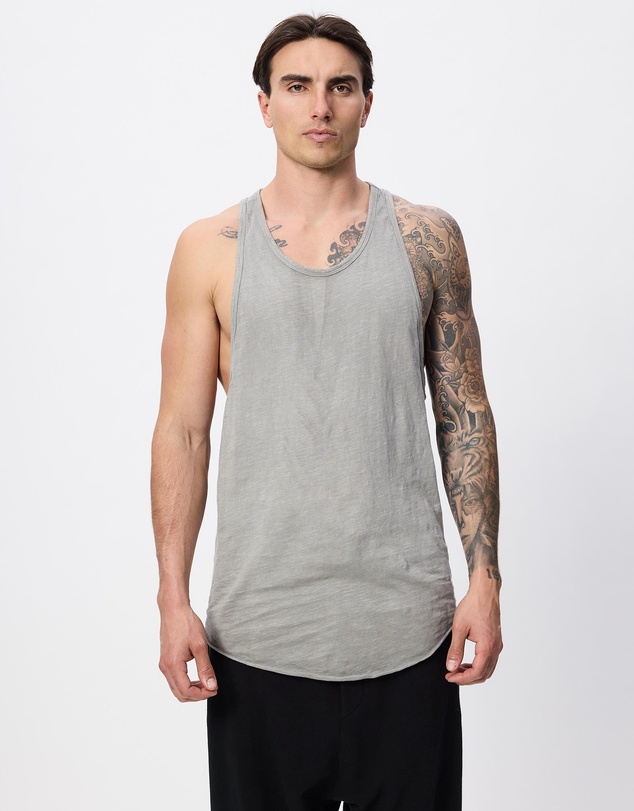 Surrounded By Ghosts - The Travertine Cotton Singlet