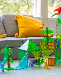 Magna-Tiles - MAGNA-TILES - Dino World XL - 50 Piece Set