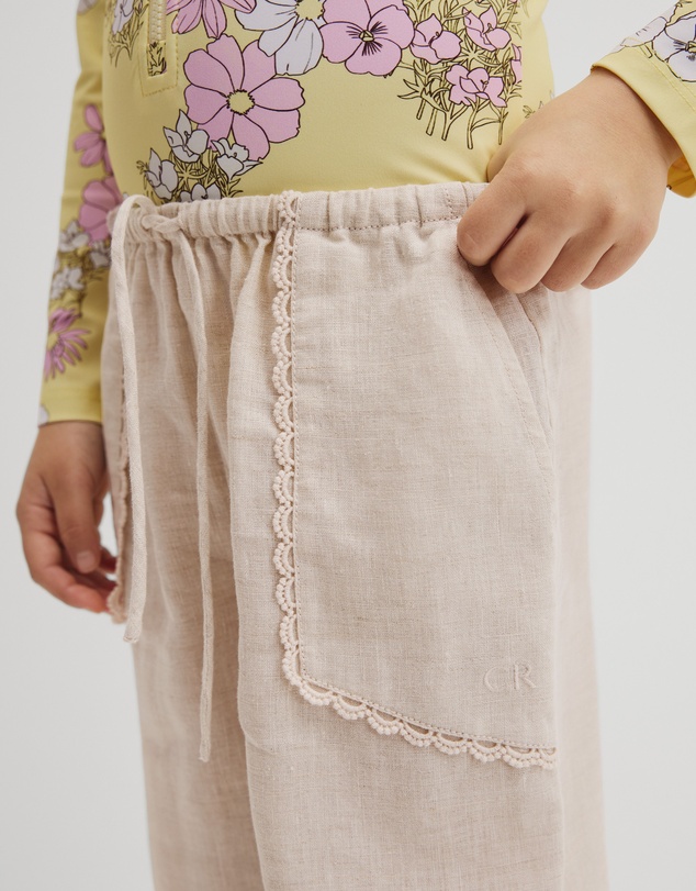 Country Road - Linen Wide Leg Pant