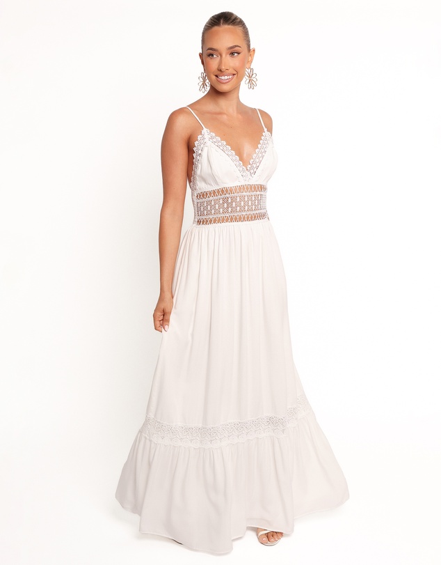 Petal & Pup - Kiran Maxi Dress - White