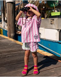 Goldie + Ace - Flick Flack Stripe Tee - Babies-Kids