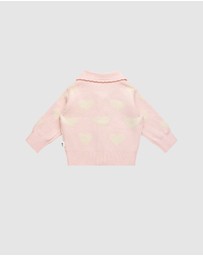 Fleur Harris - 'Days of Enchantment' Lovely Cardigan in Peach