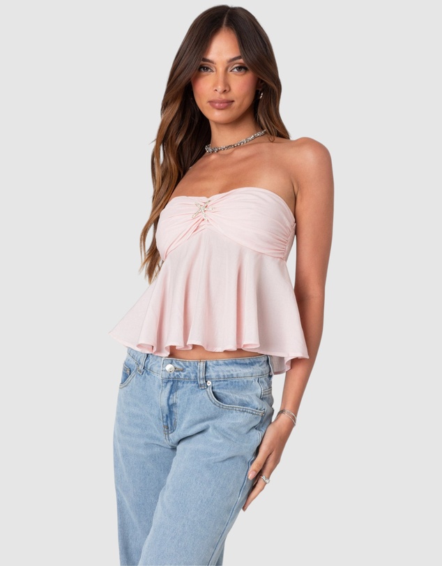 EDIKTED - Starfish Strapless Top