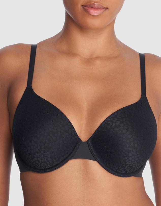 Natori - Comfort Evolution Memory Foam & Lace Full Cup T-Shirt Bra