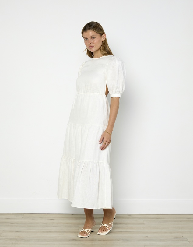 Cirkular - Pre-Loved - SIR. Lorena Tiered Midi Dress