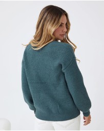 Esther & Co - Harvie Knit - Petrol