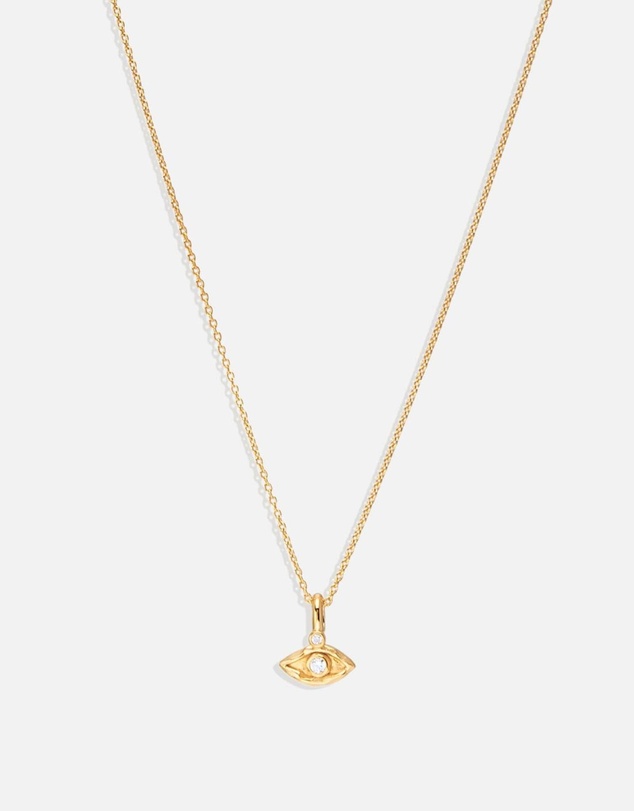 By Charlotte - Gold I Am Protected Necklace