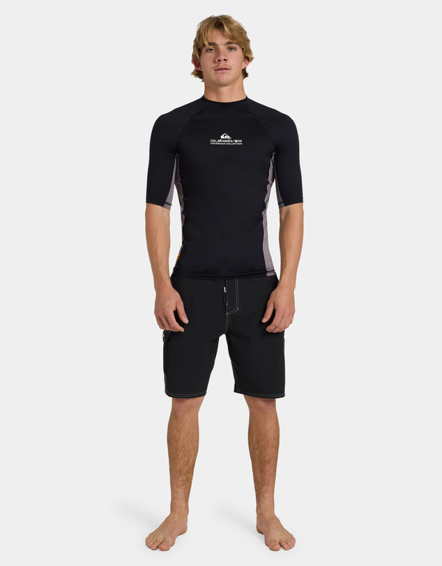 Quiksilver - Mens UV+ Short Sleeve Rashguard