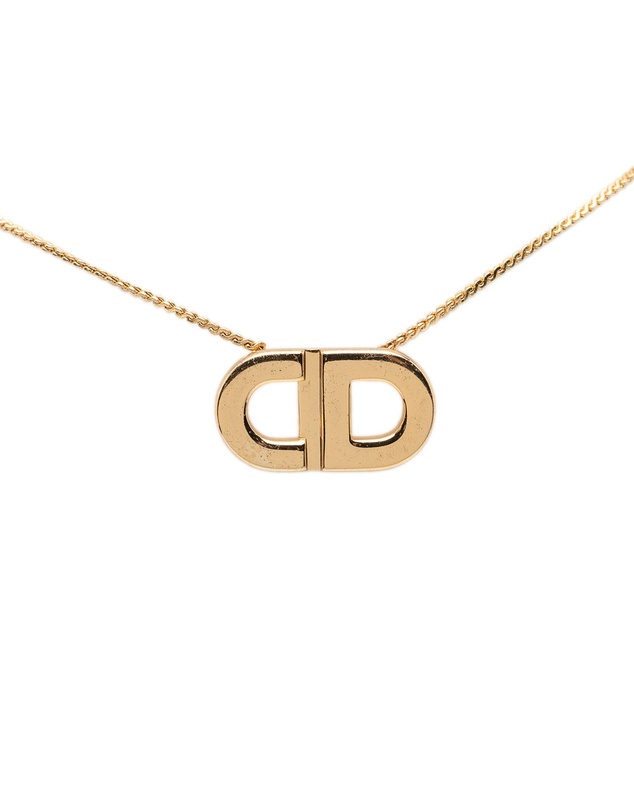 Pre-Loved by Azura Reborn - Pre-Loved Gold Plated CD Logo Pendant Necklace