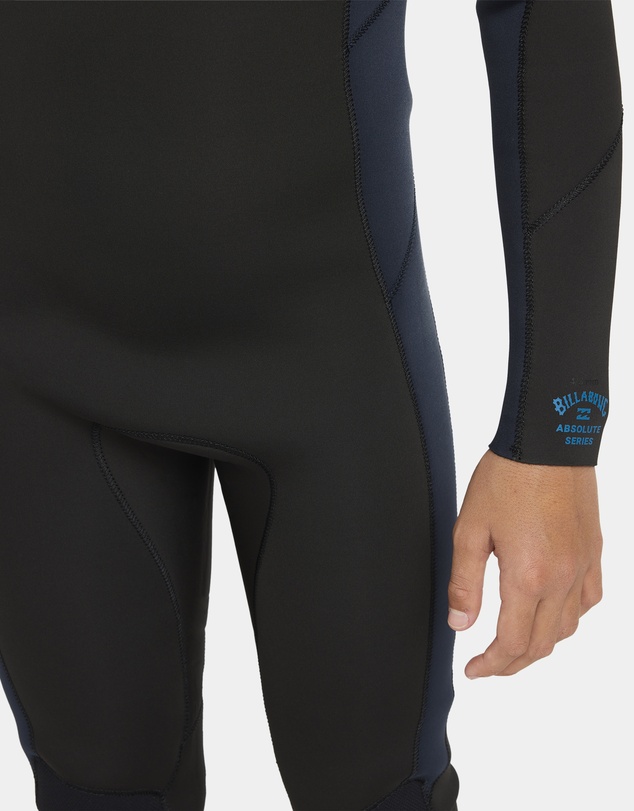 Billabong - Boys 8 to 16 4/3Mm Absolute GBS Back Zip Long Sleeve Fullsuit