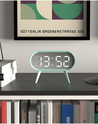 Newgate - Newgate Space Hotel Cyborg Led Alarm Clock Blue