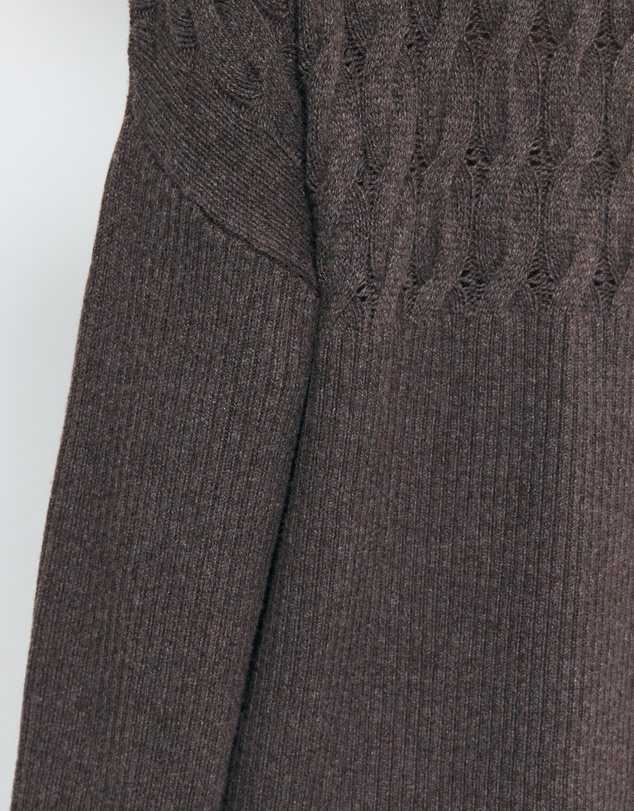 AERE - Jada Wool Blend Cable Knit Jumper