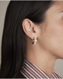 MIMCO - Jovie Pearl Hoop Earrings
