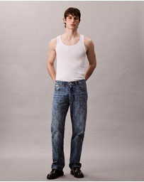 Calvin Klein Jeans - 90s Straight Logo Jeans