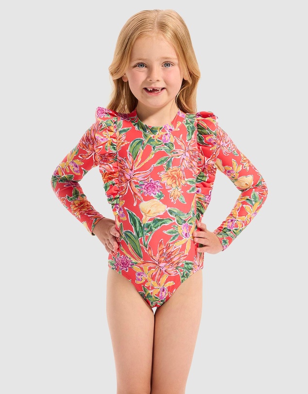 Seafolly - Hot House Melon Paddlesuit - Kids