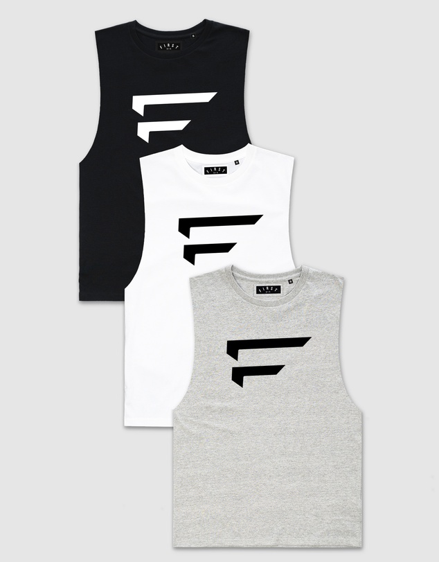 First Division - 3-Pack Performance Logo Tank