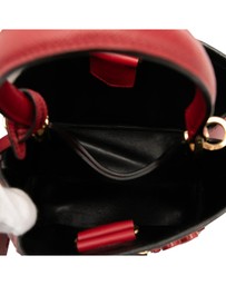 Pre-Loved by Azura Reborn - Pre-Loved Small Embellished Saffiano Cuir Panier Satchel