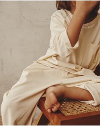Alfred - Duncan Long Sleeve Top I Off White