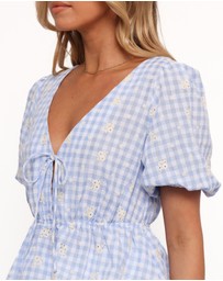 Petal & Pup - Cecelia Top - Blue Gingham